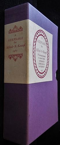 A Keepsake for Alfred A. Knopf