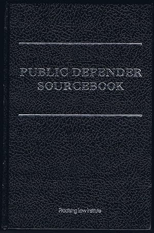 PUBLIC DEFENDER SOURCEBOOK