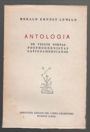 Antologia: De Veinte Poetas Postmodernistas Latino Americanos