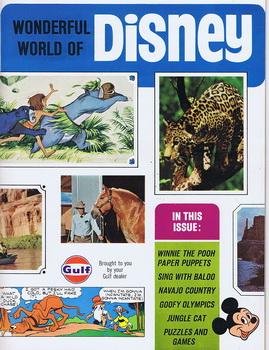 Wonderful World of DISNEY Volume-1 #1 (1968; Walt Disney Promotional Magazine from GULF OIL)
