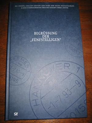 Begrüßung der "Fünfstelligen". Die Stempel-Exlusiv-Edition zum Start der neuen Postleitzahlen: 16...