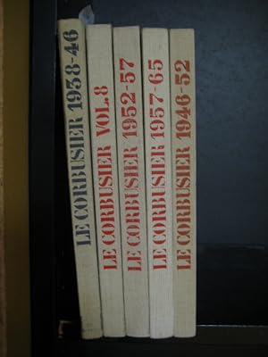Le Corbusier. Oeuvre complète. Mischauflage. Bd. 4-8 [von 8 Bänden].