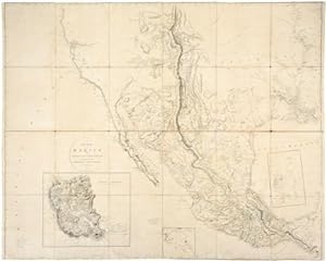 A New Map of Mexico and Adjacent Provinces Compiled from Original Documents by A. Arrowsmith 1810.