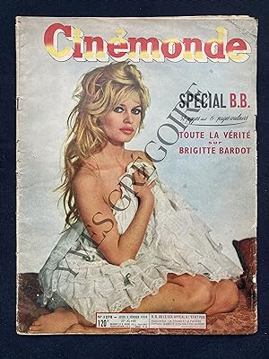 CINEMONDE-N°1278-5 FEVRIER 1959-SPECIAL B.B.