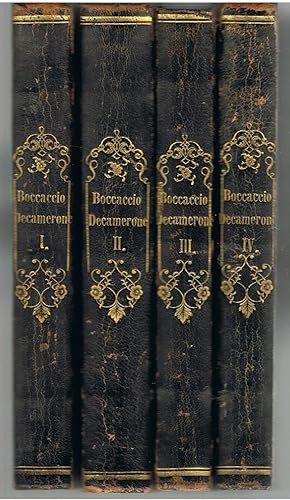 Il Decamerone. 4 Volumes.