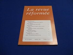 La Revue Réformée. N°177 - 1993 /2. Tome XLIV