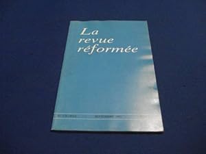 La Revue Réformée. N°170 -1991/ 4. Sept. 1991. Tome XLII