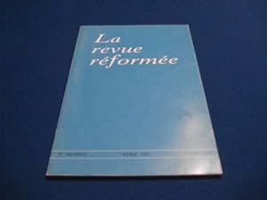 La Revue Réformée. N°168 - 1991 / 2. Avril 1991. Tome XLII