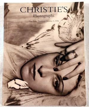 Christie's: Photographs. New York, October 3, 1996. Auction 8482