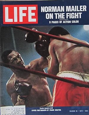 Life Magazine March 19, 1971 - Cover: Norman Mailer writing on the Ali-Frazier fight, cover photo...