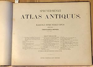 Spruner - Menke Atlas Antiquus; Karoli Spruneri Opus Tertio Edidit