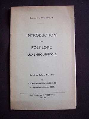 Introduction au folklore luxembourgeois