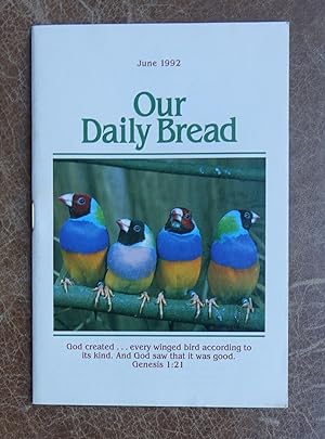 Our Daily Bread: June 1992 Vol. 37 No. 3