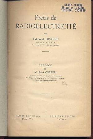 Précis de radioélectricité