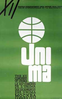 UNIMA: The Seventh Congress of Unima. Moscow 1-5 June, 1976.