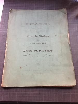 Romances Sans Paroles Composées Pour Le Violon Avec Accompagnement De Piano et Dédiées à Sa Femme