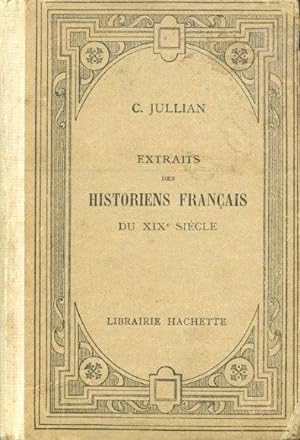 Extraits de Historiens Francais du XIX Siecle