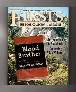 Firsts - The Book Collectors Magazine. May, 2002. Collecting Allan W. Eckert; Blood Brother (Elli...