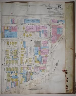 Vol. 6 of 29 Atlases of Insurance Maps for Queens. Downtown Jamaica & Morris Park