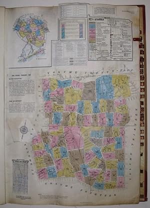 Vol. 7 of 29 Atlases of Insurance Maps for Queens. Hollis & Jamaica Estates