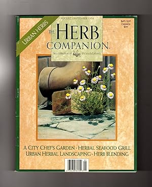 The Herb Companion - August - September, 1994. Cover: Errant Chamomile. City Chef's Garden; Herba...