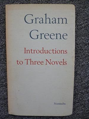 Introductions to 3 novels
