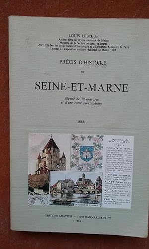Précis d'histoire de Seine-et-Marne
