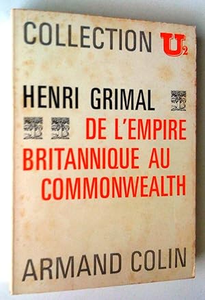 De l'empire britannique au Commonwealth