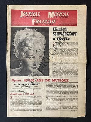 JOURNAL MUSICAL FRANCAIS-N°105-5 FEVRIER 1962