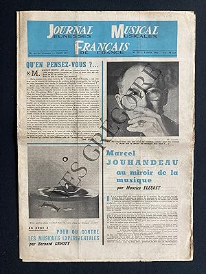 JOURNAL MUSICAL FRANCAIS-N°107-5 AVRIL 1962