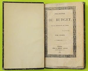 Philosophie du budget, par M. Édélestand Du Méril. Tome premier [-second].