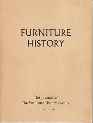 Furniture History. The Journal of The Furniture History Society.