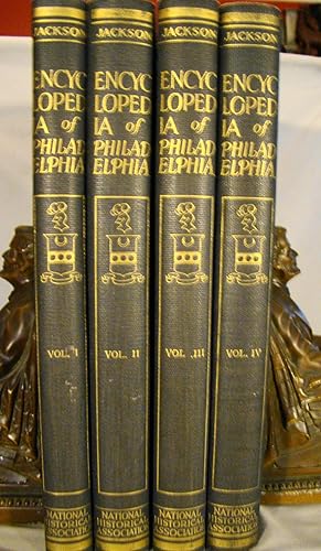 Encyclopedia of Philadelphia. One of 400 sets complete in 4 volumes.