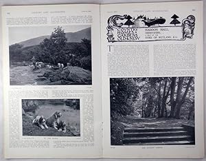Original Issue of Country Life Magazine Dated June 1st 1901, with a Main Feature of Haddon Hall, ...
