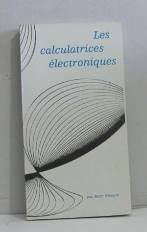 Les calculatrices électroniques