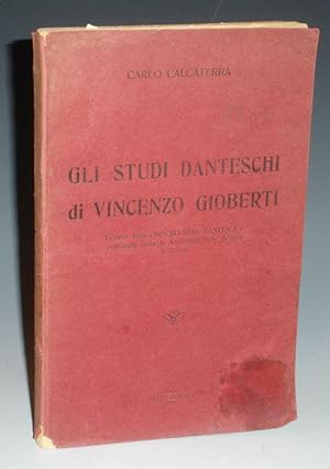 Gli Studi Danteschi Di Vincenzo Gioberti