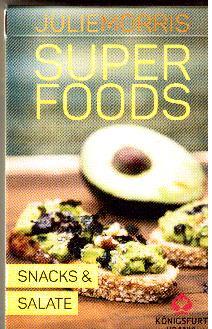 Superfoods. Snacks & Salate