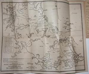 Correct Map of Boston Harbor Giving Route and Official Summer Time-Table of the Nantasket Beach S...