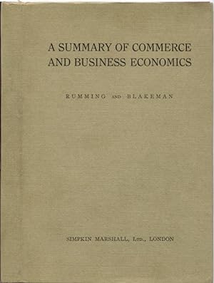 A Summary of Commerce and Business Economics