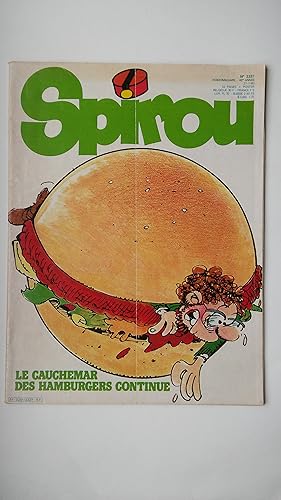 Spirou 2337 du 27.1.83 La cauchemar des hamburgers continue (Hebdomadaire - 46 Annee)