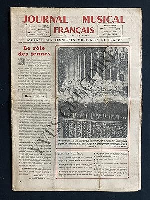 JOURNAL MUSICAL FRANCAIS-N°71-27 OCTOBRE 1958