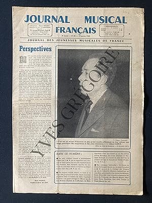JOURNAL MUSICAL FRANCAIS-N°85-19 JANVIER 1960
