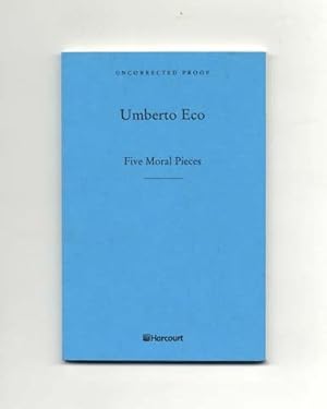 Five Moral Pieces - Uncorrected Proof