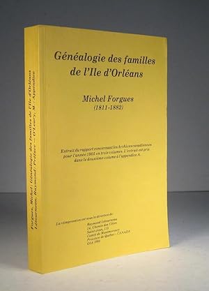 Généalogie des familles de l'île d'Orléans