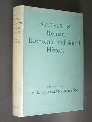 Studies in Roman Economic and Social History in Honor of Allan Chester Johnson