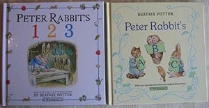 Peter Rabbit Books: "Peter Rabbit's A B C", with "Peter Rabbit's 1 2 3" -(two Peter Rabbit Books)