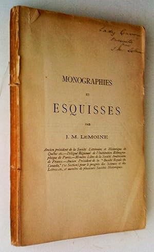 Monographies et esquisses