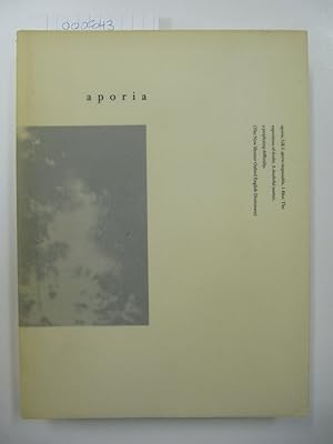 Aporia: A Book of Landscapes