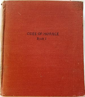Odes of Horace Book I
