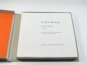 Luigi Spacal. Opera grafica. 1936-1967. Testi di Rodolfo Pallucchini e Franco Russoli. Catalogo a...